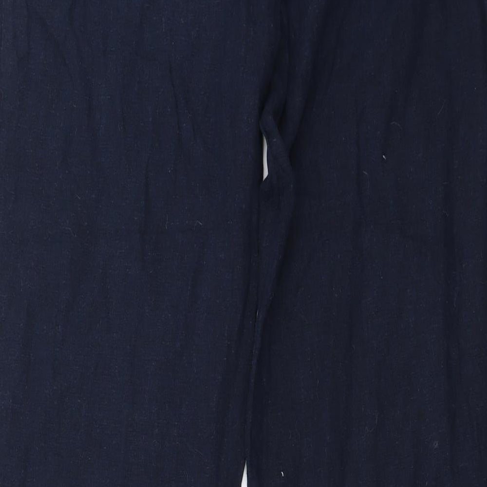 Womens UK Size 8 F&F Regular Fit  Blue Trousers
