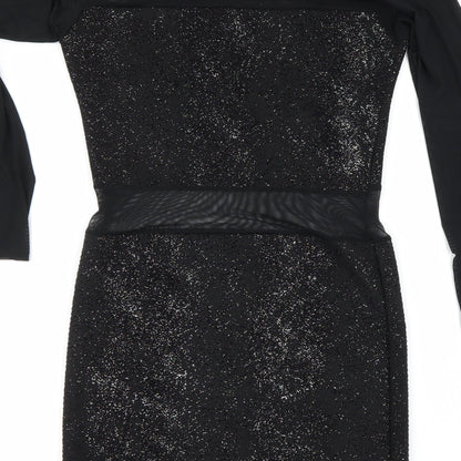 MissLook Womens Black   Bodycon  Size 10
