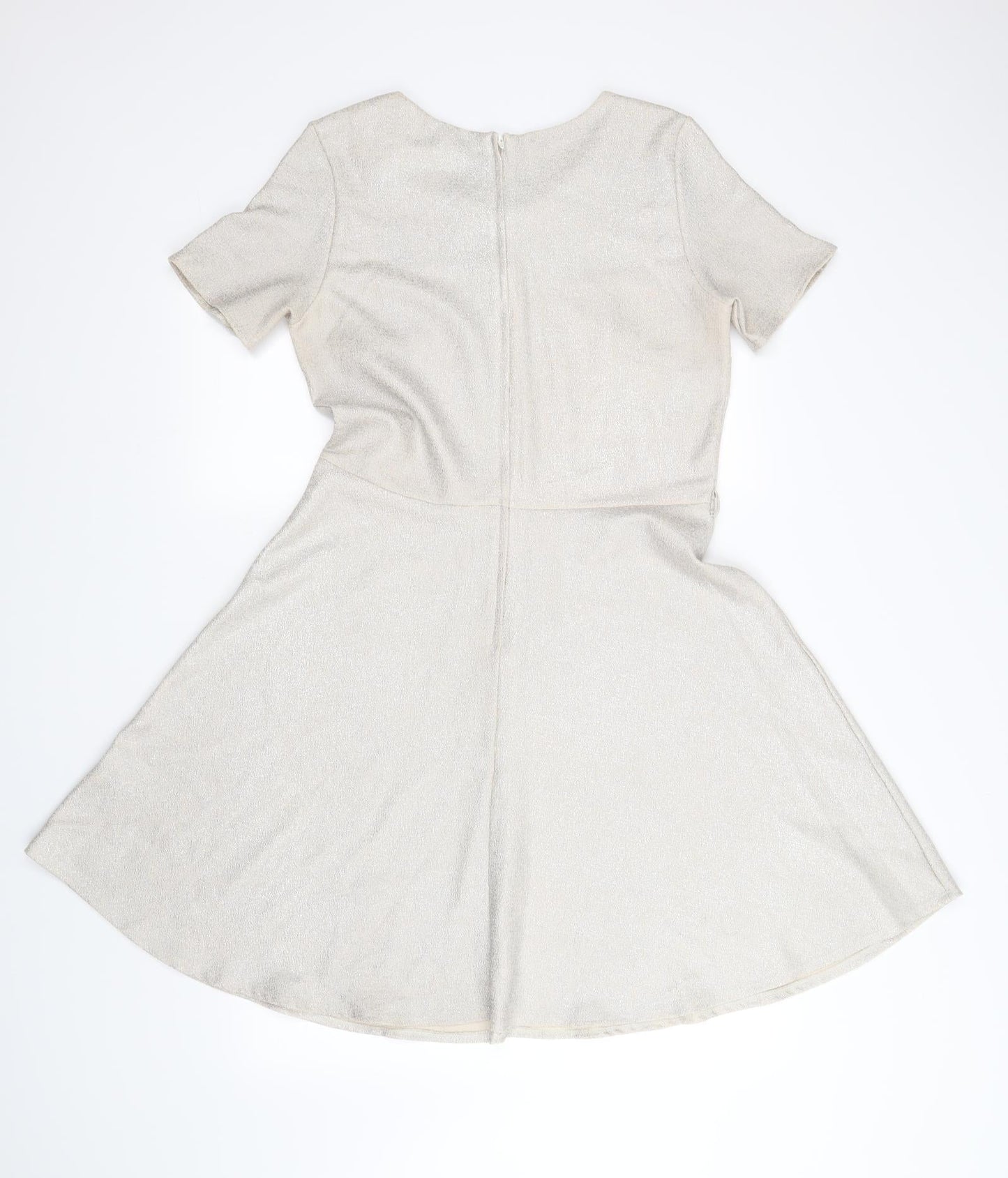 millie & blossom Womens Beige   Fit & Flare  Size 14