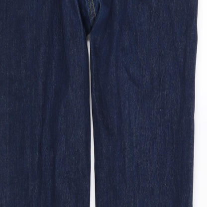 River Island Womens Blue   Straight Jeans Size 34 in L31 in
