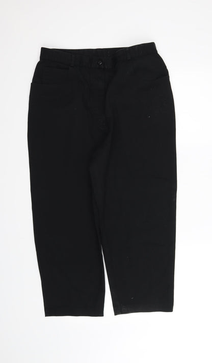 pre worn Mens Black   Trousers  Size 18 L29 in
