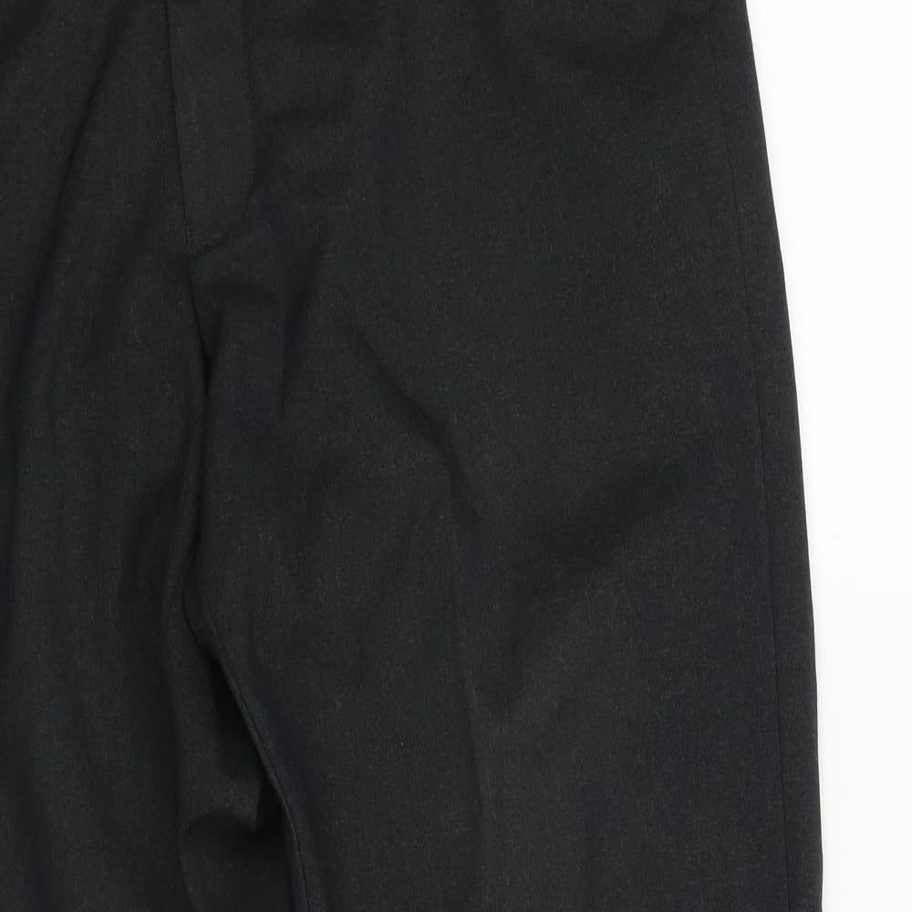 Womens UK Size L pre worn Regular Fit  Black Trousers