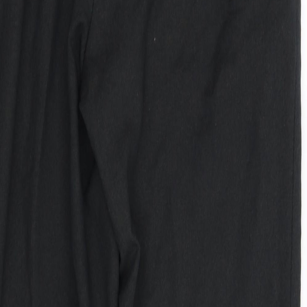 Womens UK Size L pre worn Regular Fit  Black Trousers