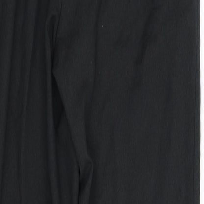 Womens UK Size L pre worn Regular Fit  Black Trousers