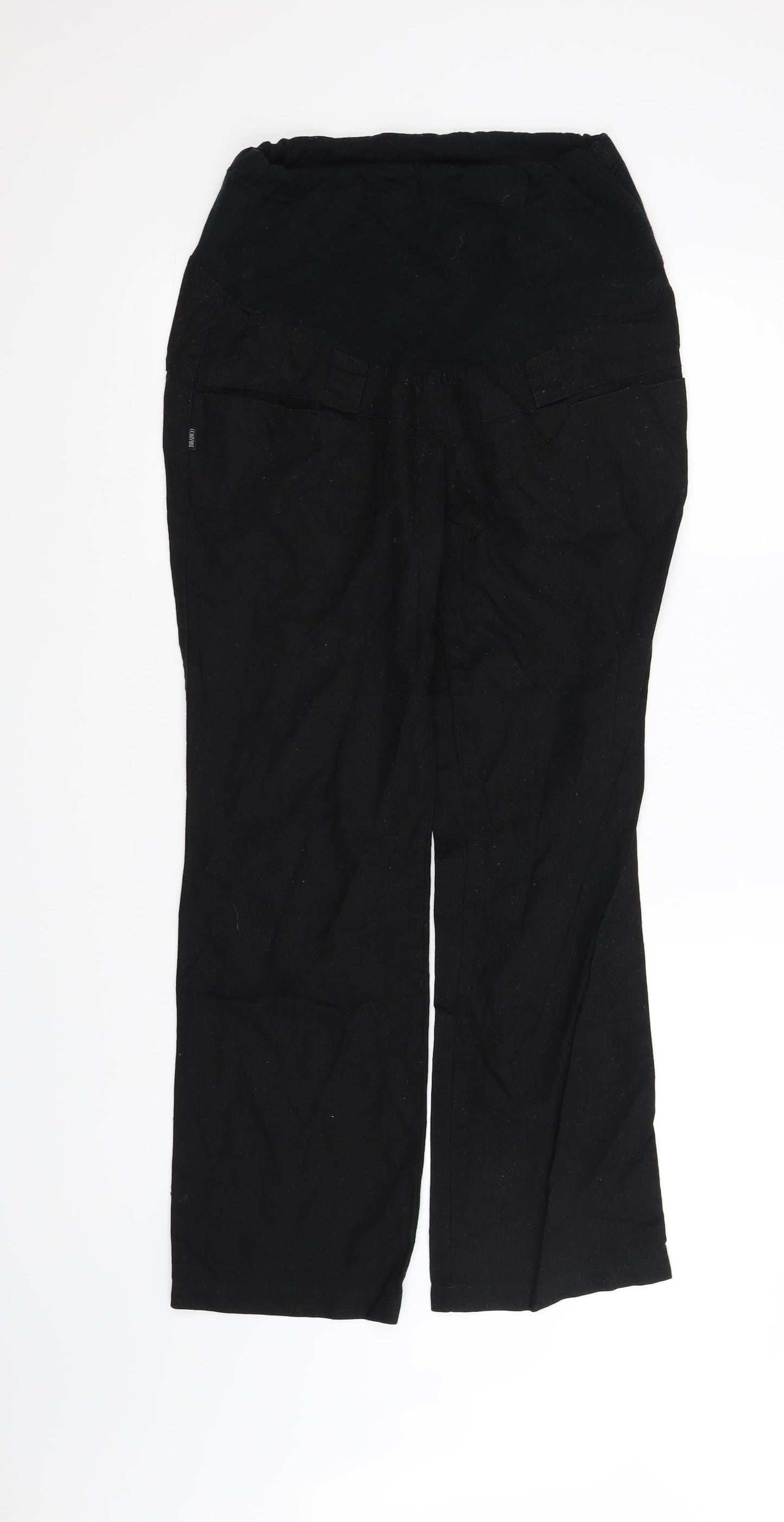 Womens UK Size L pre worn Regular Fit  Black Trousers