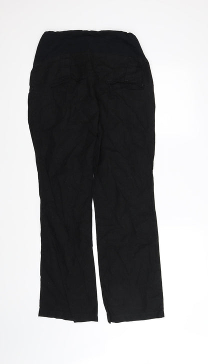 Womens UK Size L pre worn Regular Fit  Black Trousers