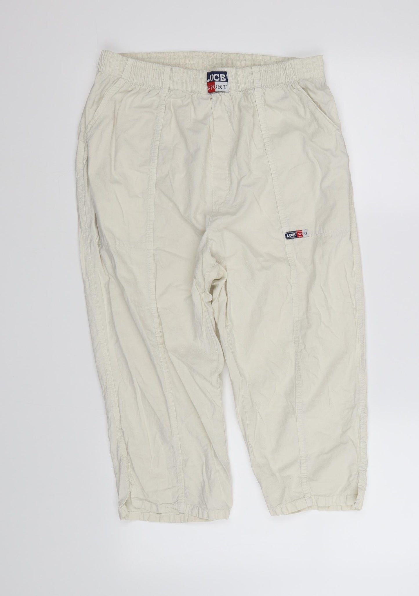 luce sport  Womens Yellow   Trousers  Size L L24 in