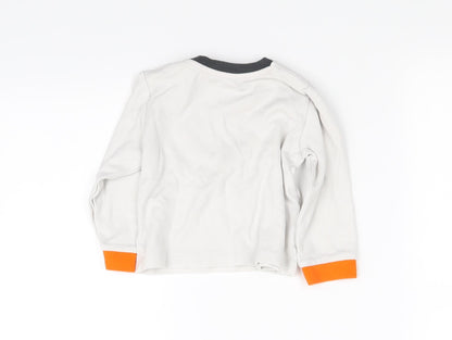 miniworld  White   Basic T-Shirt Size 24 Months