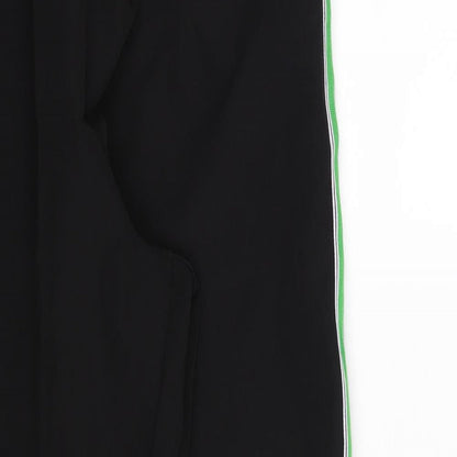 Womens UK Size 12 Boohoo Regular Fit  Black Trousers