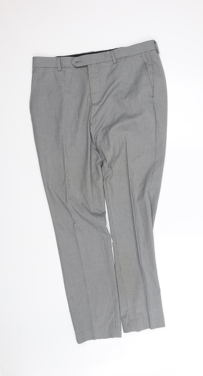 Womens UK Size M cedar wood state Regular Fit  Grey Trousers