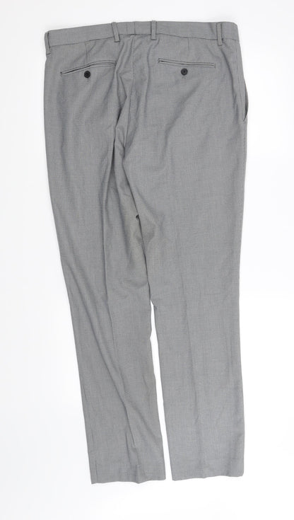 Womens UK Size M cedar wood state Regular Fit  Grey Trousers