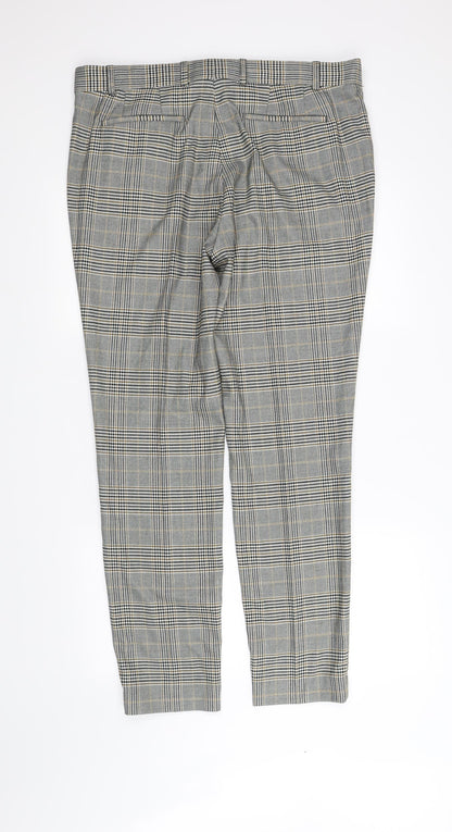 Womens UK Size M pre worn Regular Fit  Grey Trousers