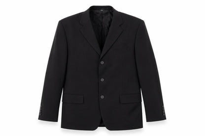 Mens UK Size 40 Preworn Regular Black Suit Jacket
