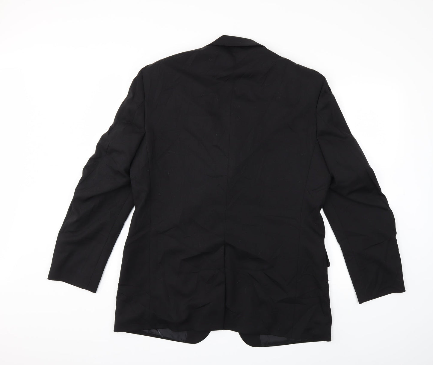 Mens UK Size 40 Preworn Regular Black Suit Jacket