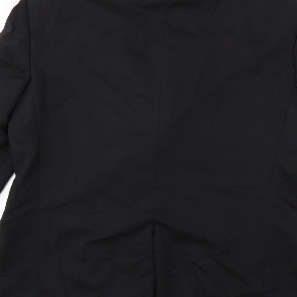 Mens UK Size 40 Preworn Regular Black Suit Jacket