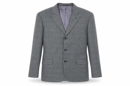 Mens UK Size 42 Preworn Regular Grey Suit Jacket