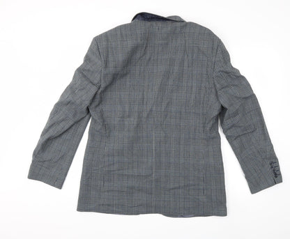 Mens UK Size 42 Preworn Regular Grey Suit Jacket