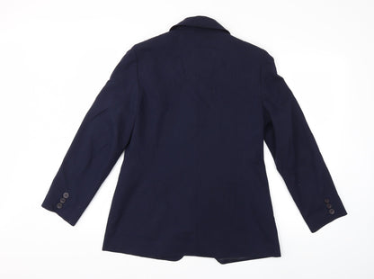 Womens UK Size 12 EWM Blue Jacket