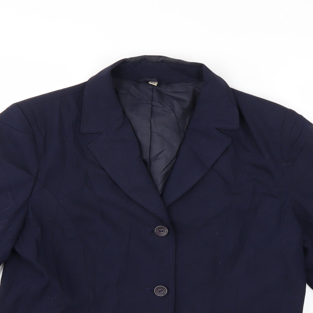 Womens UK Size 12 EWM Blue Jacket