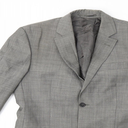 Mens UK Size 36 Linea Regular Grey Suit Jacket