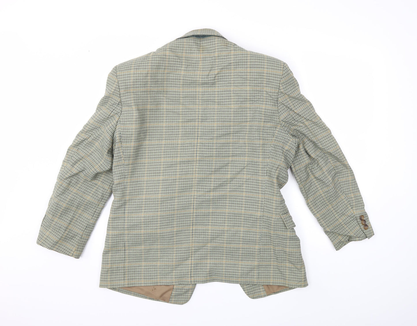 Mens UK Size 38 C&A Regular Green Suit Jacket