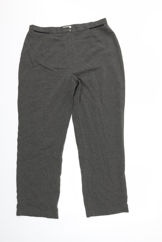OPUS Womens Grey   Trousers  Size 32 in L29 in