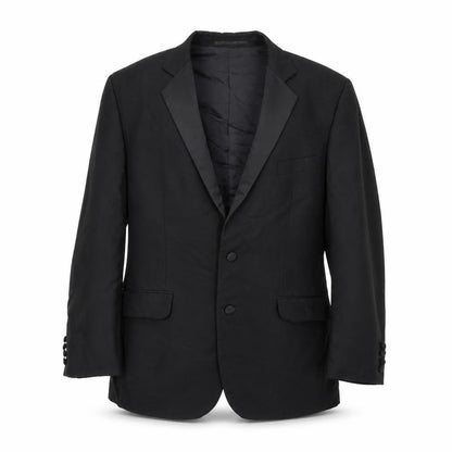 Mens UK Size 42 Preworn Regular Black Suit Jacket