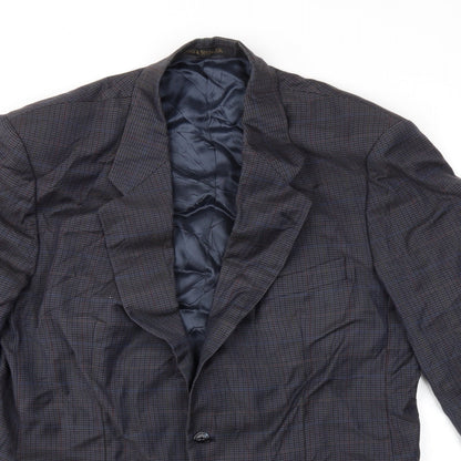 Mens UK Size 42 Marks and Spencer Regular Blue Suit Jacket