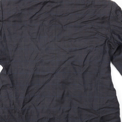 Mens UK Size 42 Marks and Spencer Regular Blue Suit Jacket