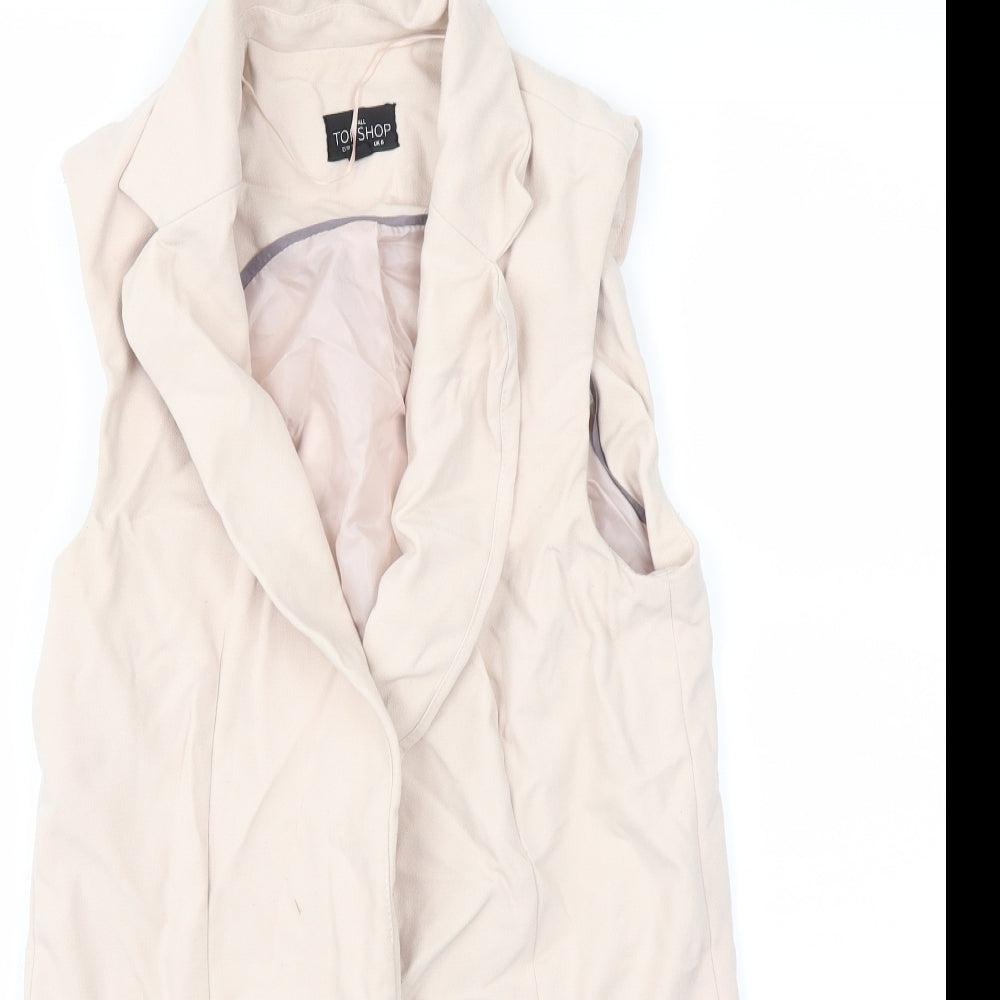 Womens UK Size 8 Topshop Pink Jacket