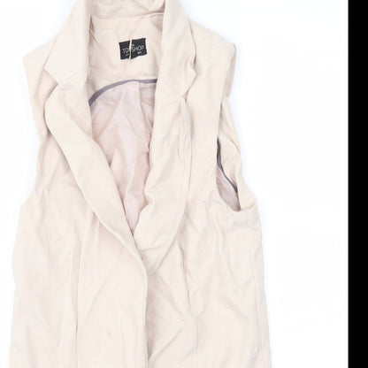 Womens UK Size 8 Topshop Pink Jacket