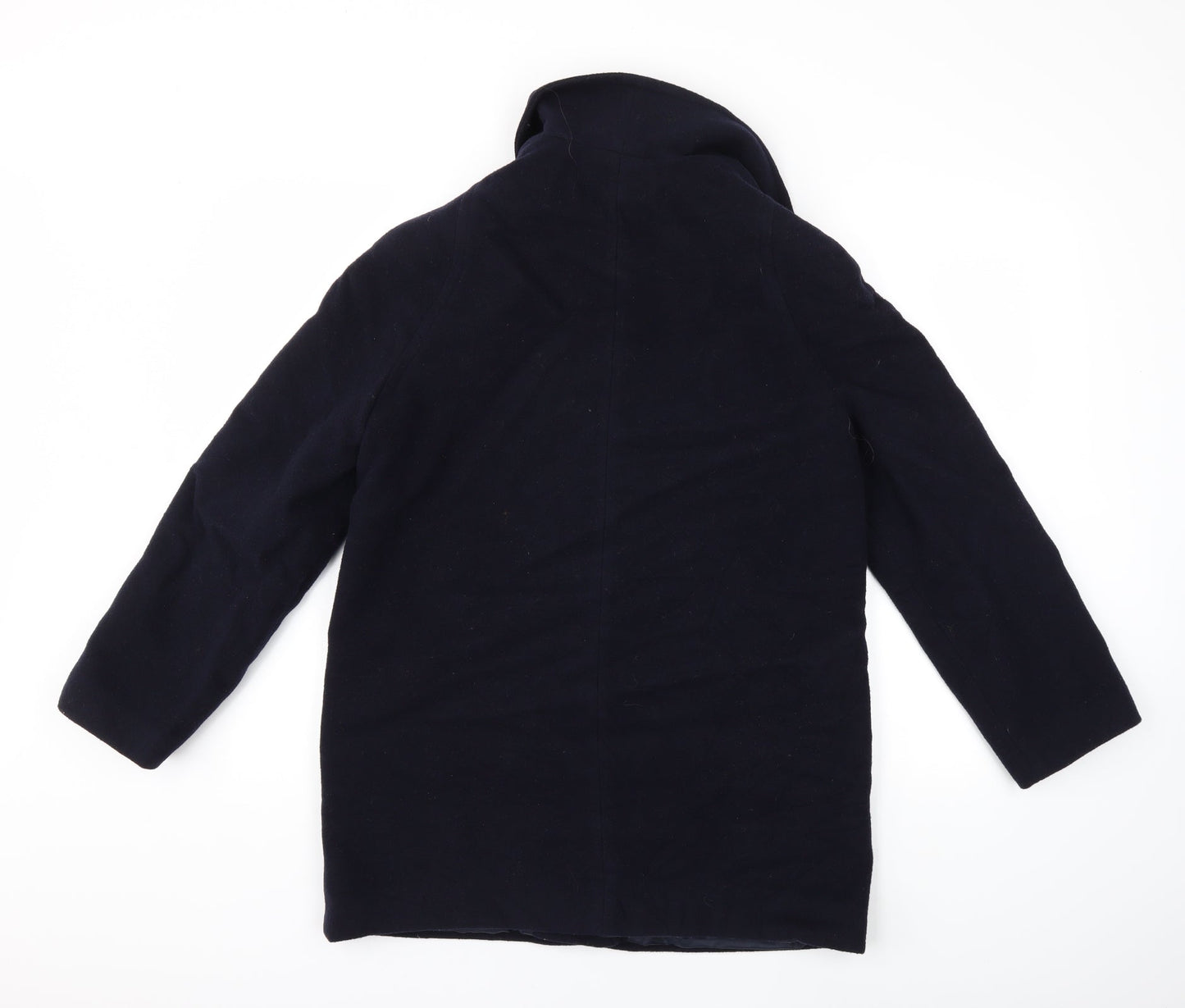 Womens UK Size 12 David Barry Blue Overcoat