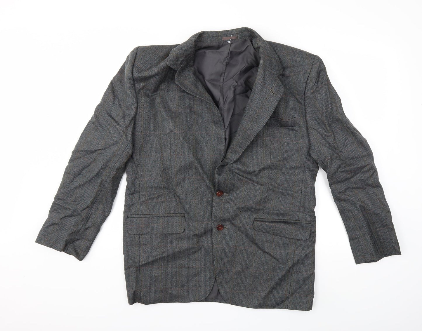 Mens UK Size 42 Preworn Regular Green Suit Jacket