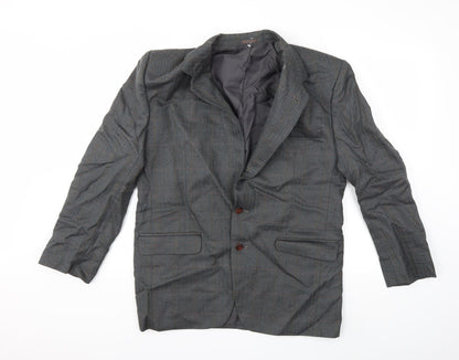 Mens UK Size 42 Preworn Regular Green Suit Jacket