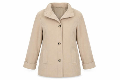 Womens UK Size 18 Marks and Spencer Beige Overcoat