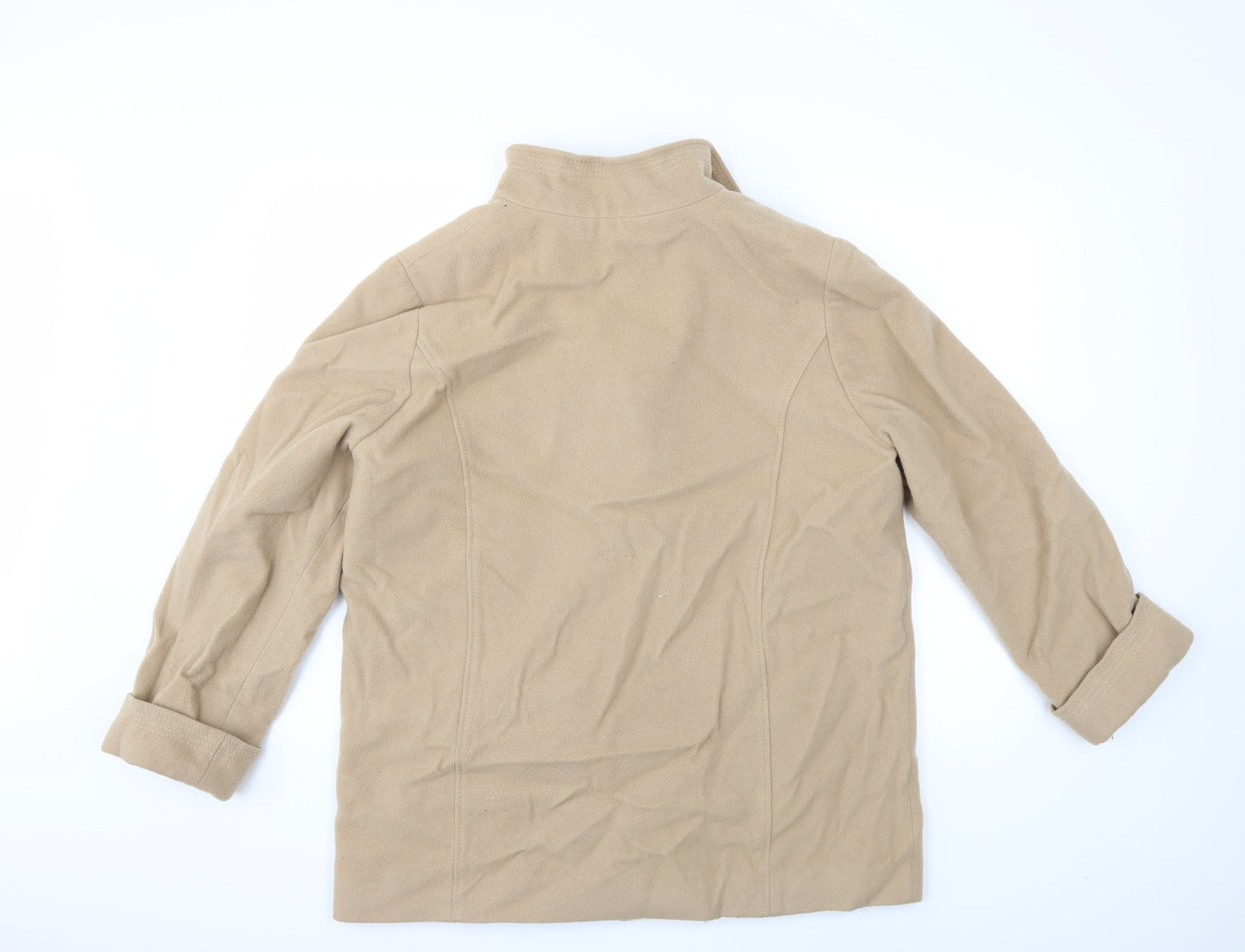 Womens UK Size 18 Marks and Spencer Beige Overcoat