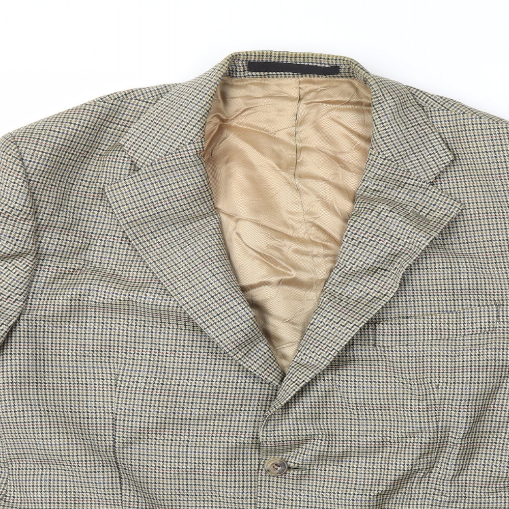Mens UK Size 42 Marks and Spencer Regular Brown Suit Jacket
