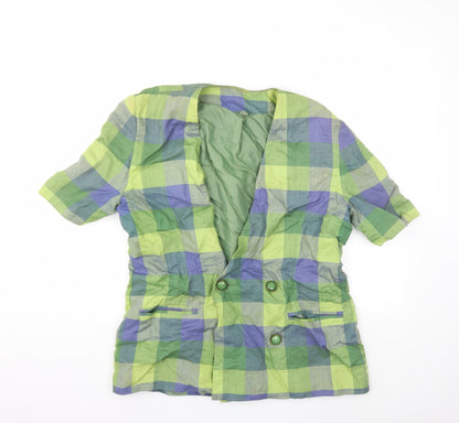 Womens UK Size 16 Preworn Green Jacket