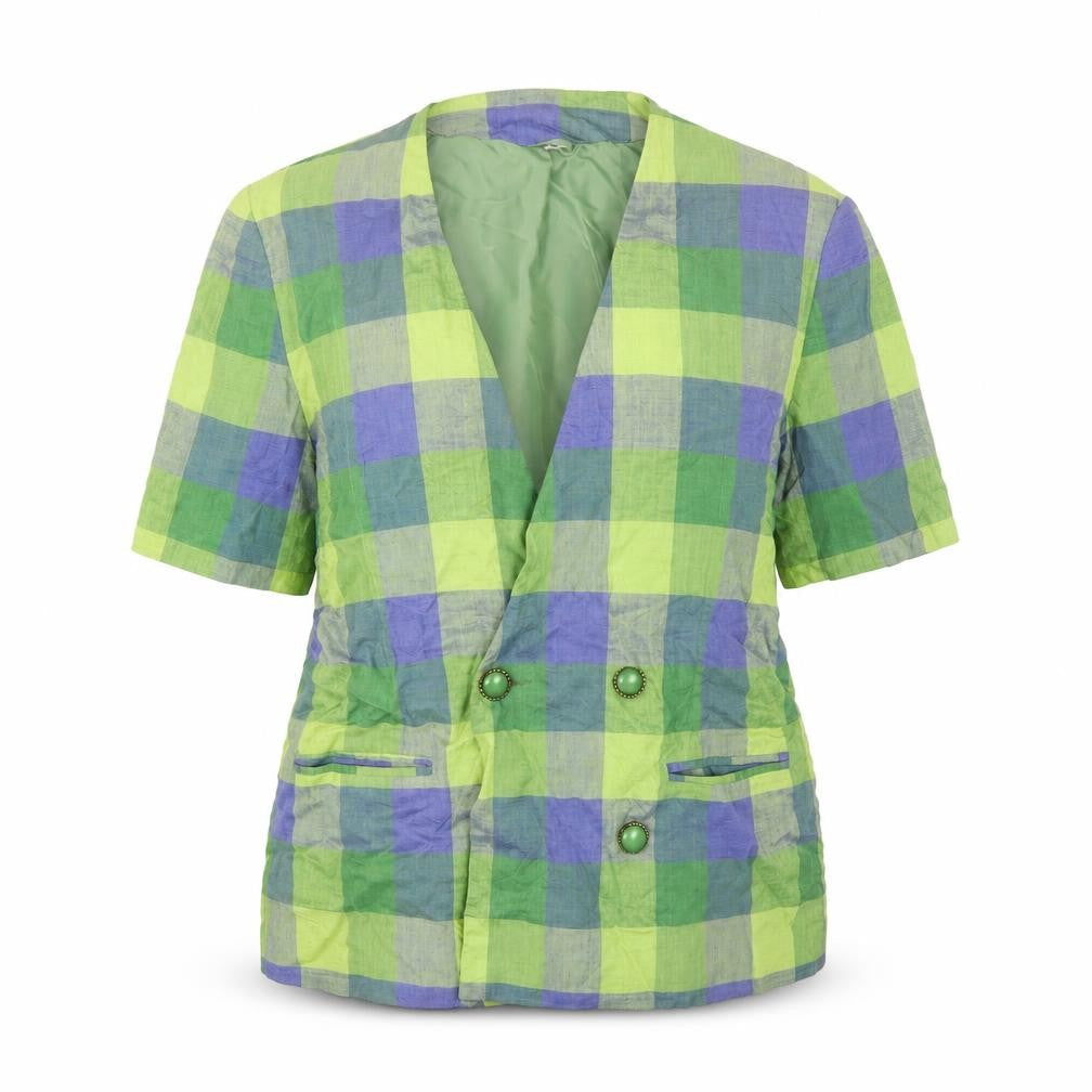 Womens UK Size 16 Preworn Green Jacket