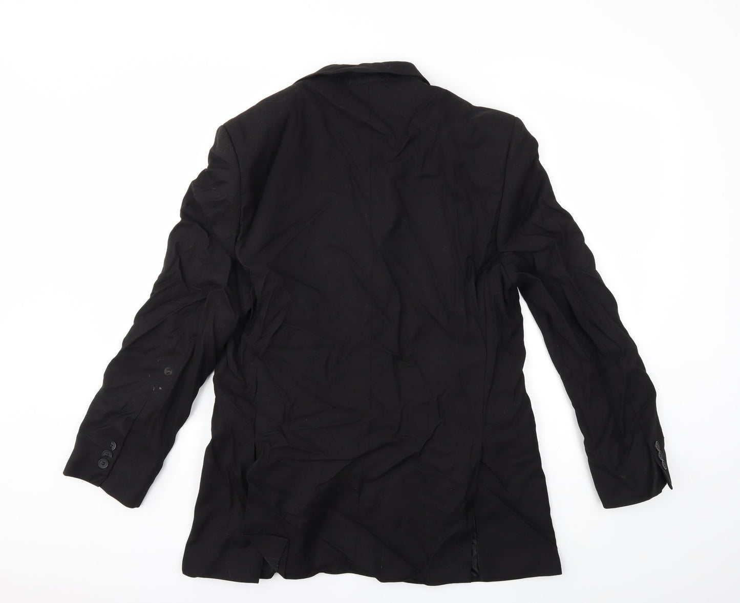 Mens UK Size 38 Preworn Regular Black Suit Jacket