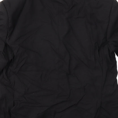 Mens UK Size 38 Preworn Regular Black Suit Jacket