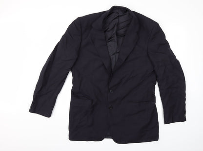 Mens UK Size 42 Preworn Regular Blue Suit Jacket