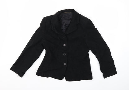 Marks and Spencer Womens Black   Jacket Coat Size 10