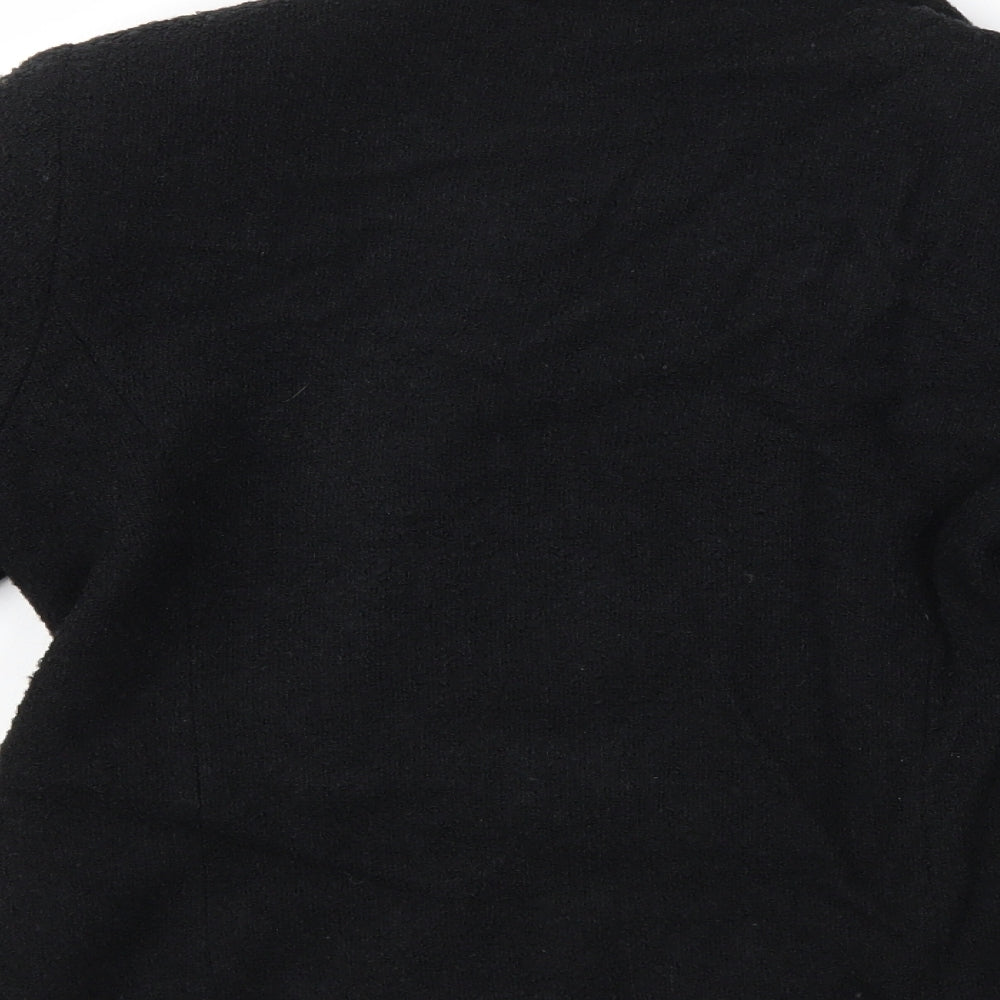 Marks and Spencer Womens Black   Jacket Coat Size 10