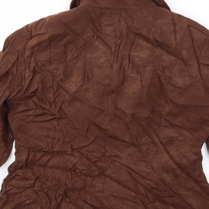 Womens UK Size 14 Per Una Brown Jacket
