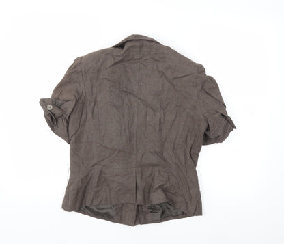Womens UK Size 14 Kaliko Brown Jacket