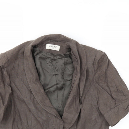 Womens UK Size 14 Kaliko Brown Jacket