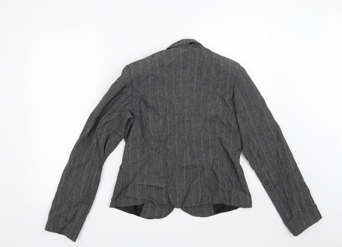 Womens UK Size 10 Preworn Grey Jacket