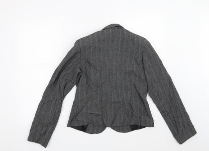 Womens UK Size 10 Preworn Grey Jacket