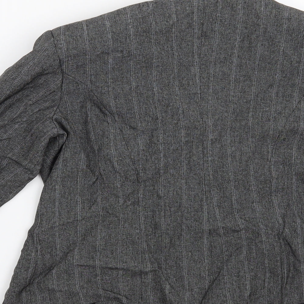 Womens UK Size 10 Preworn Grey Jacket